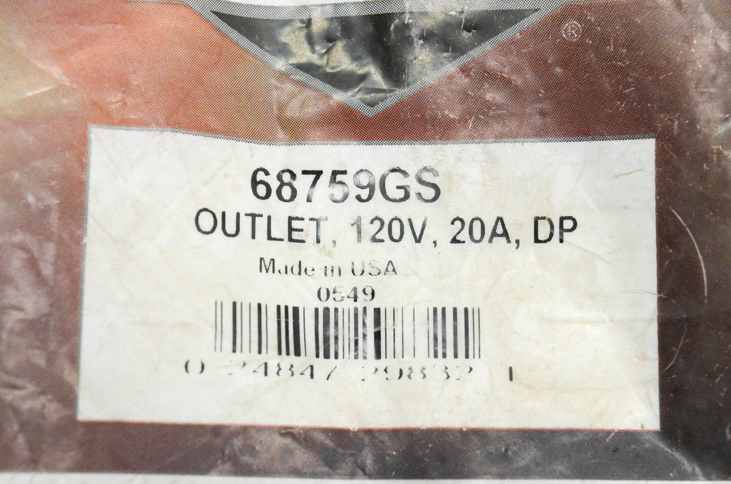 New OEM Briggs & Stratton 68759GS Outlet 120v 20a DP NOS