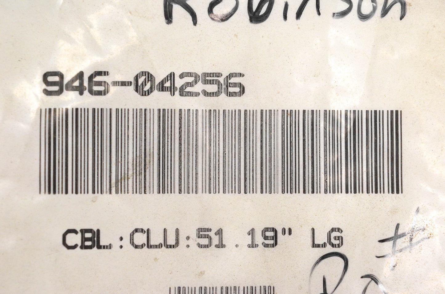 MTD 946-04256 Clutch Cable NOS