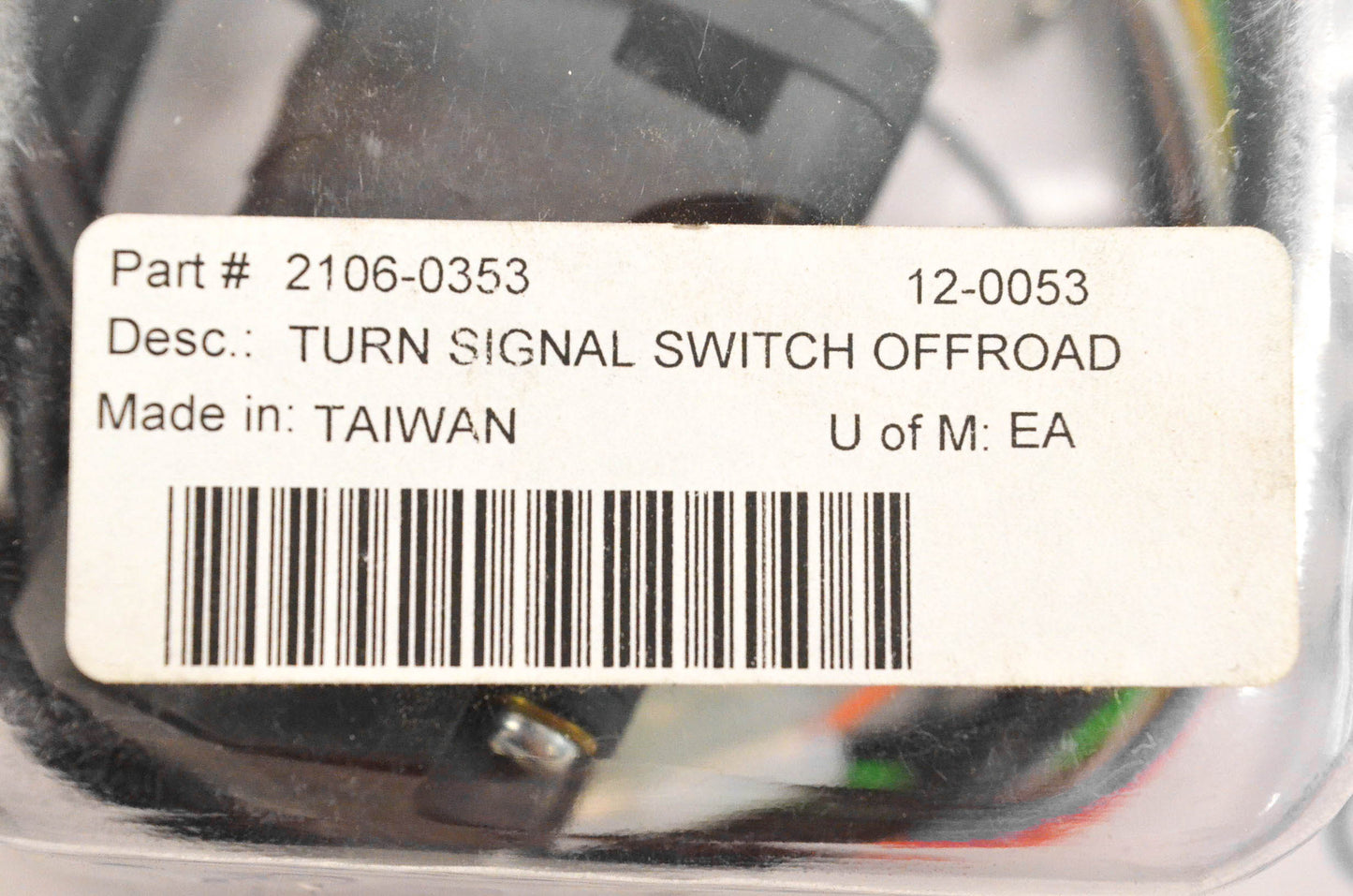 K & S 12-0053, 2106-0353 Turn Signal Switch NOS