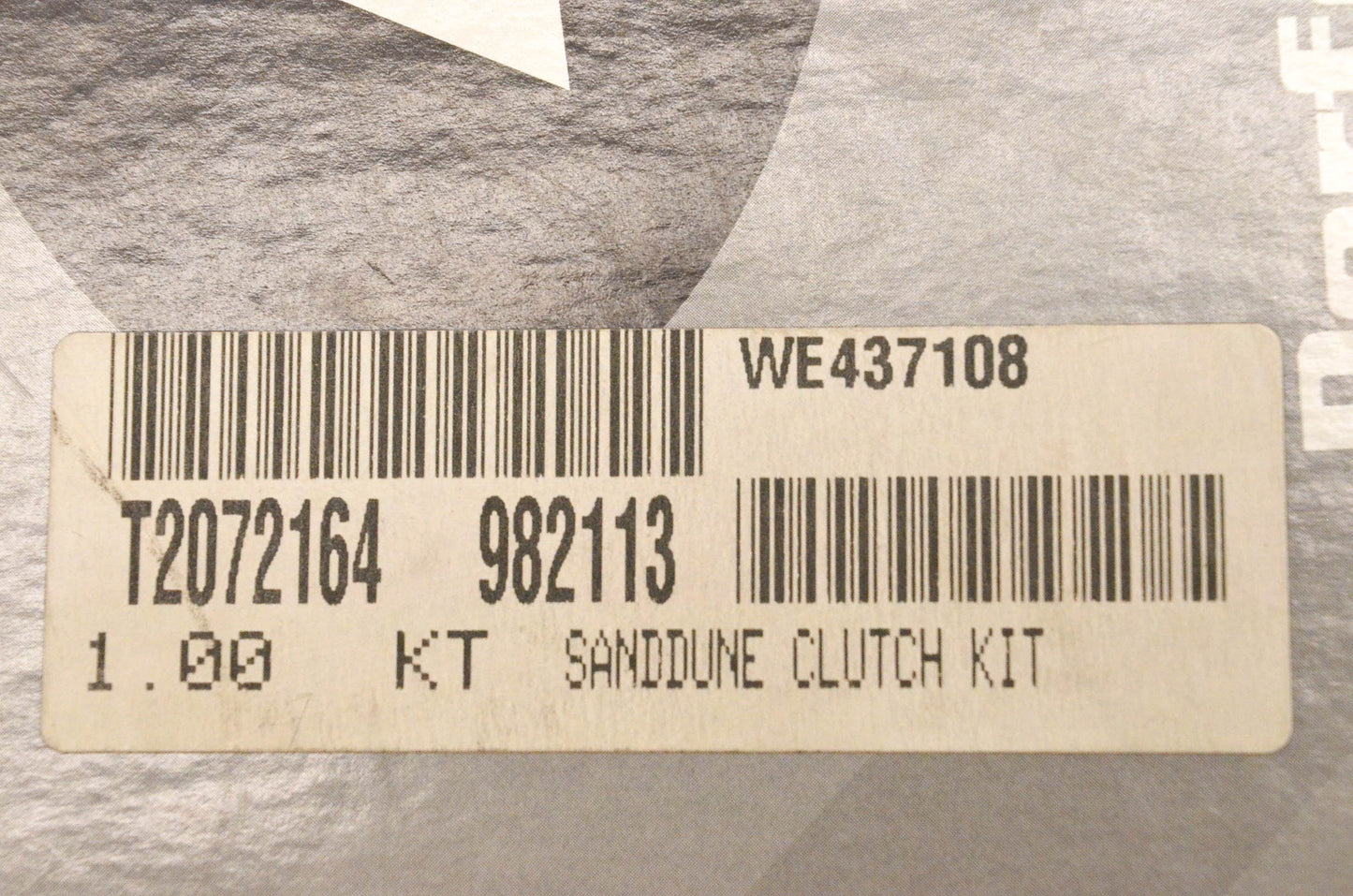 EPI T2072164, 982113, WE437108 Sanddune Clutch Kit NOS