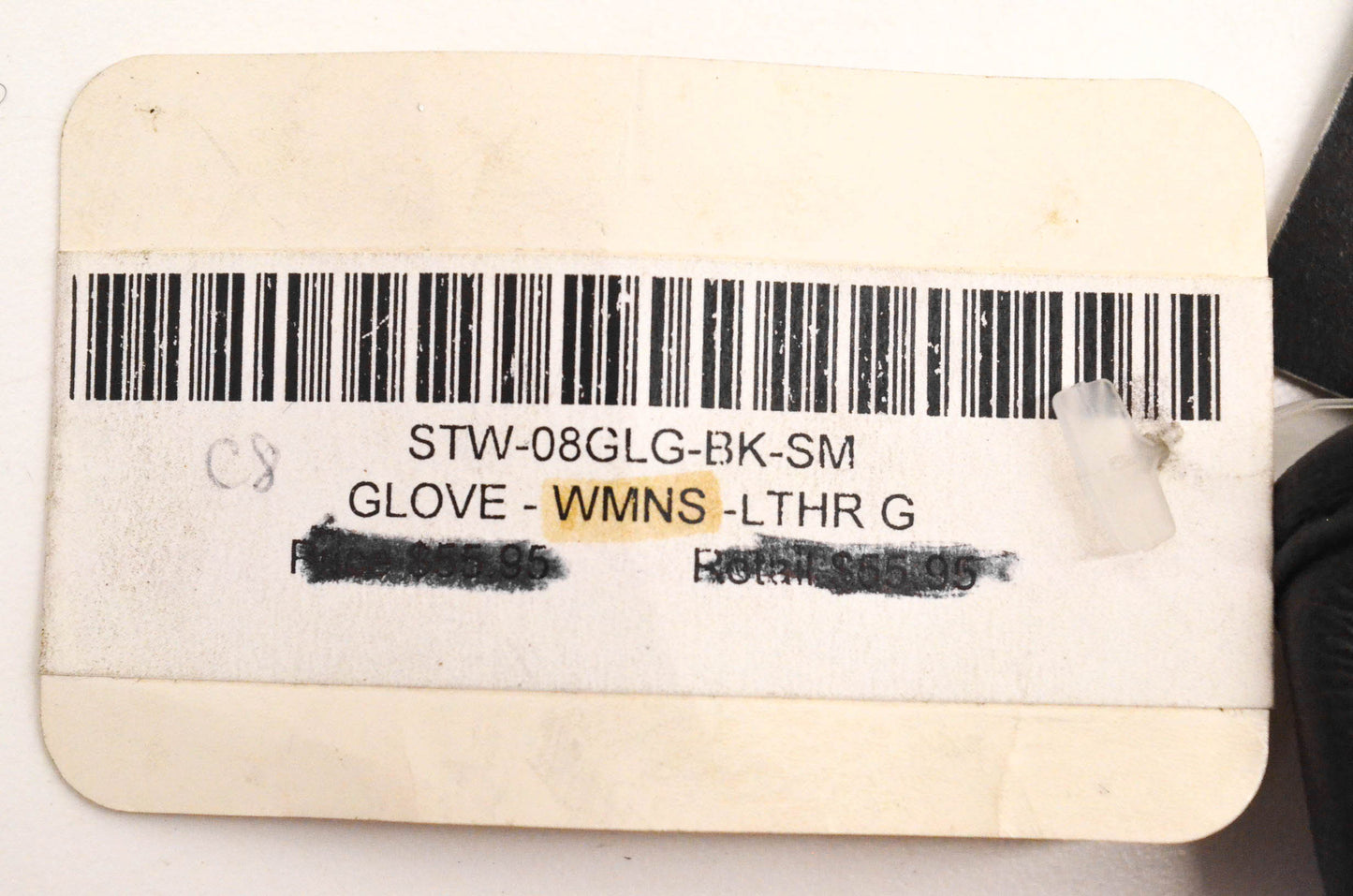New OEM Yamaha STW-08GLG-BK-SM Women Leather Glove NOS