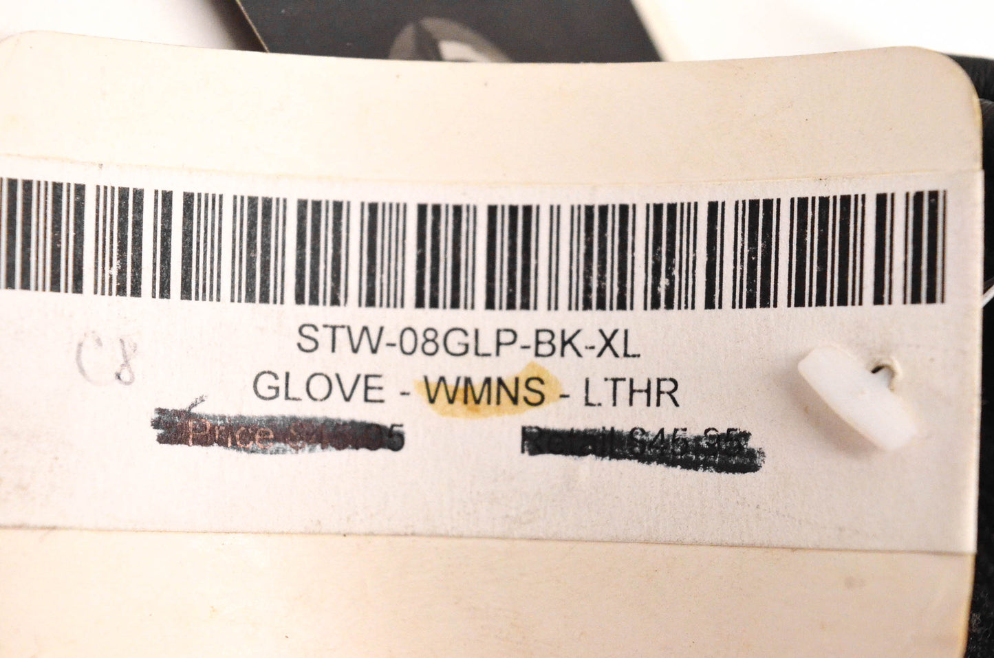 New OEM Yamaha STW-08GLP-BK-XL Women Leather Glove NOS