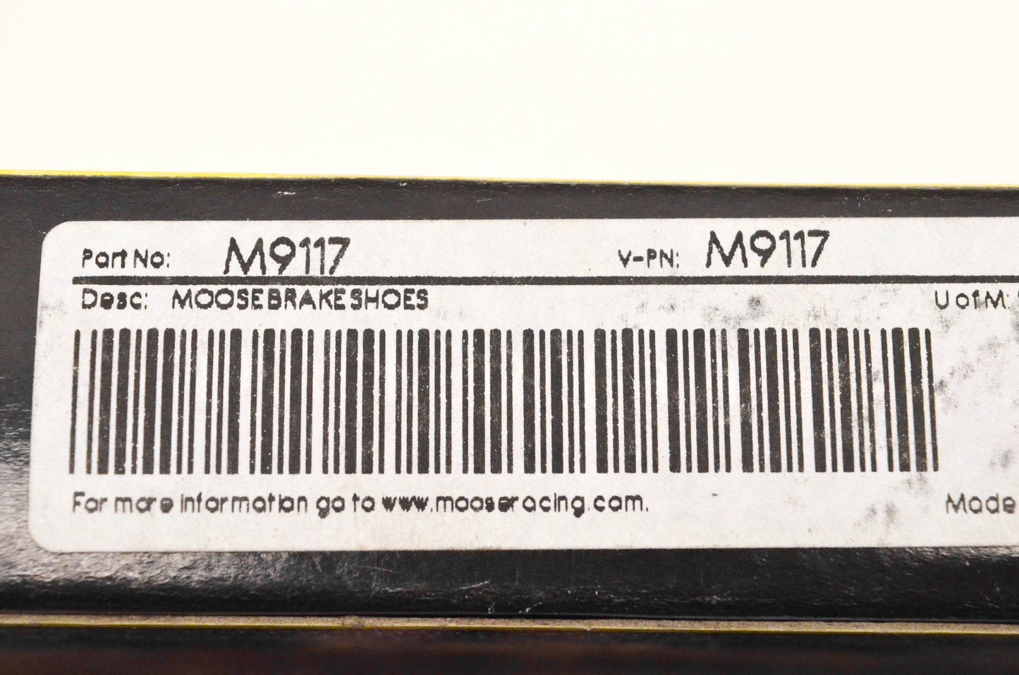 Moose Utility M9117 Brake Shoe Kit NOS