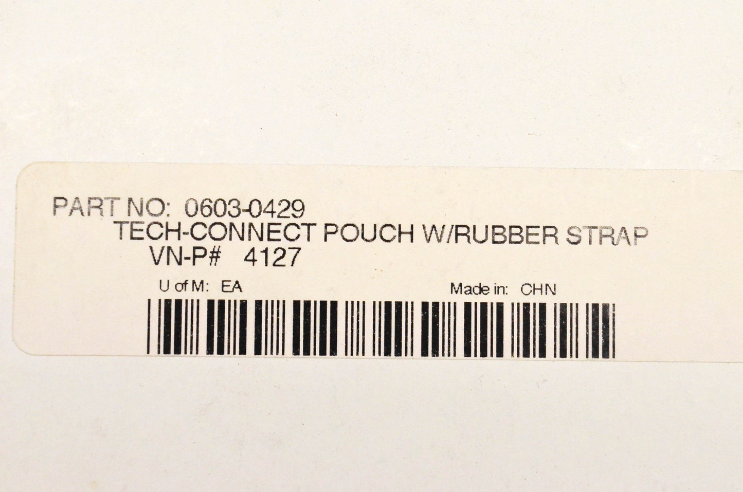 Kuryakyn 0603-0429, 4127 Tech Connect Pouch With Rubber Strap NOS