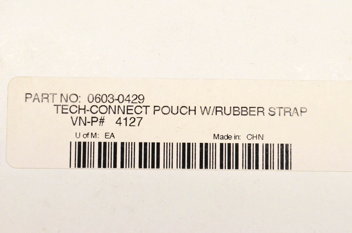 Kuryakyn 0603-0429, 4127 Tech Connect Pouch With Rubber Strap NOS