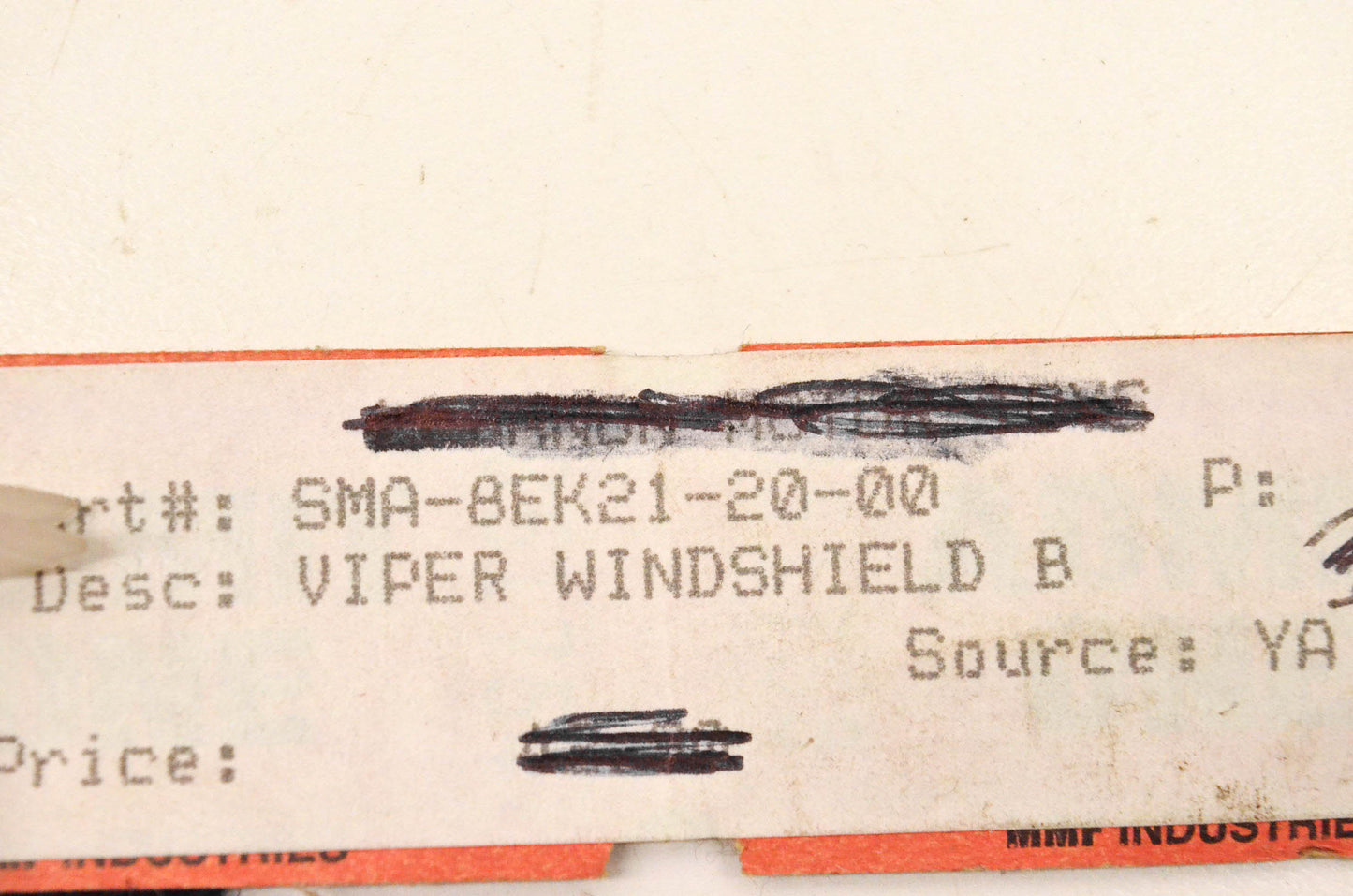 New OEM Yamaha SMA-8EK21-20-00 Viper Windshield Bag NOS
