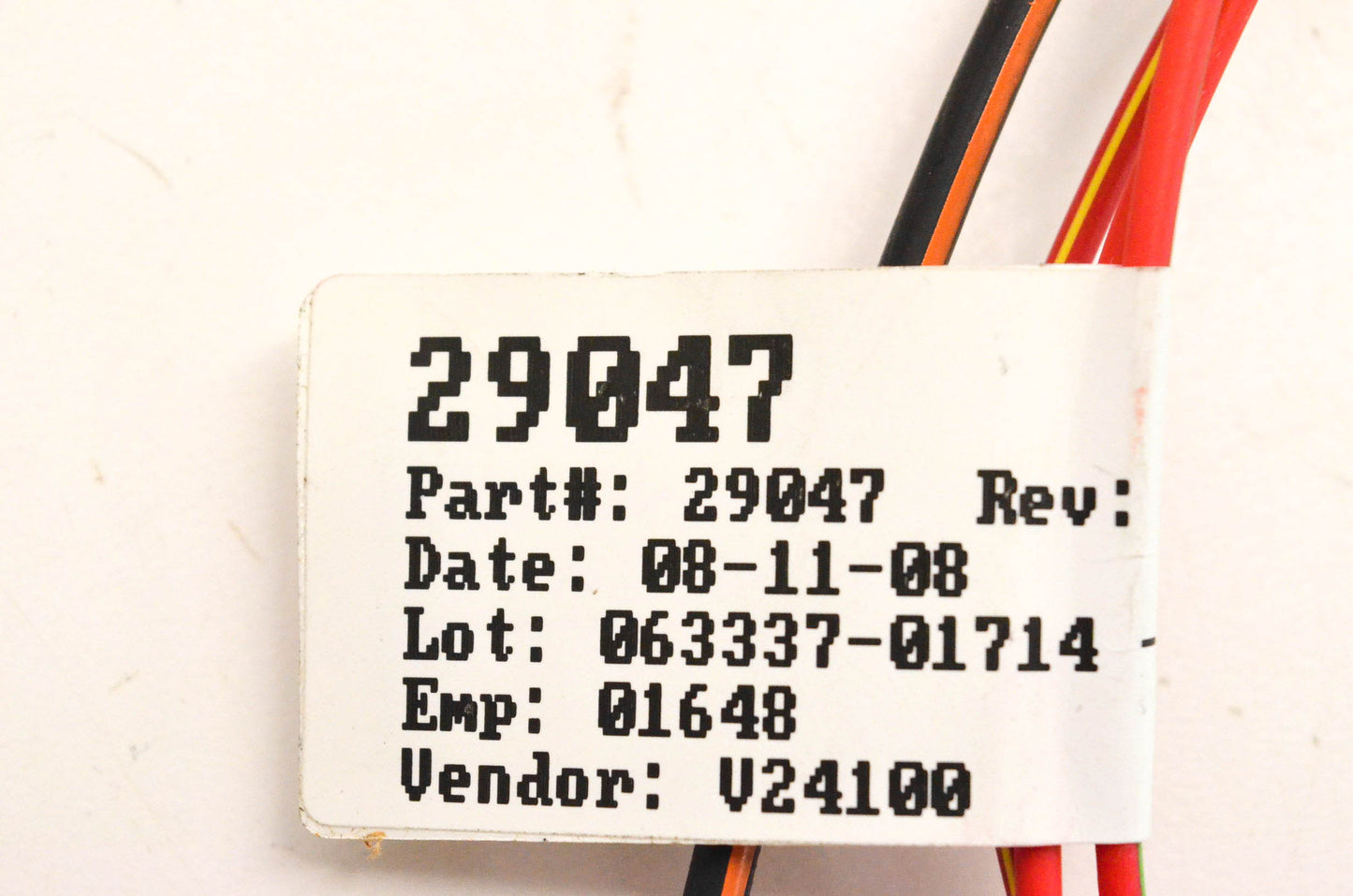 Western Fisher 29047, 8-31819-6 Adapter Kit NOS
