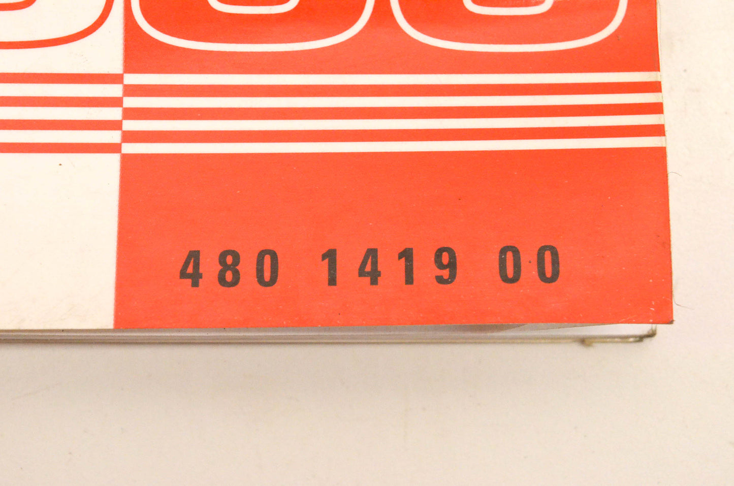 Skidoo 480-1419-00 1996 Skandic Wide Track Parts Catalog