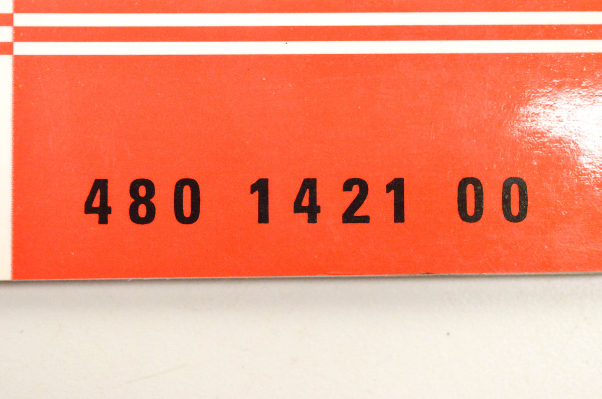 Skidoo 480-1421-00 1996 Ski Doo Parts Catalog