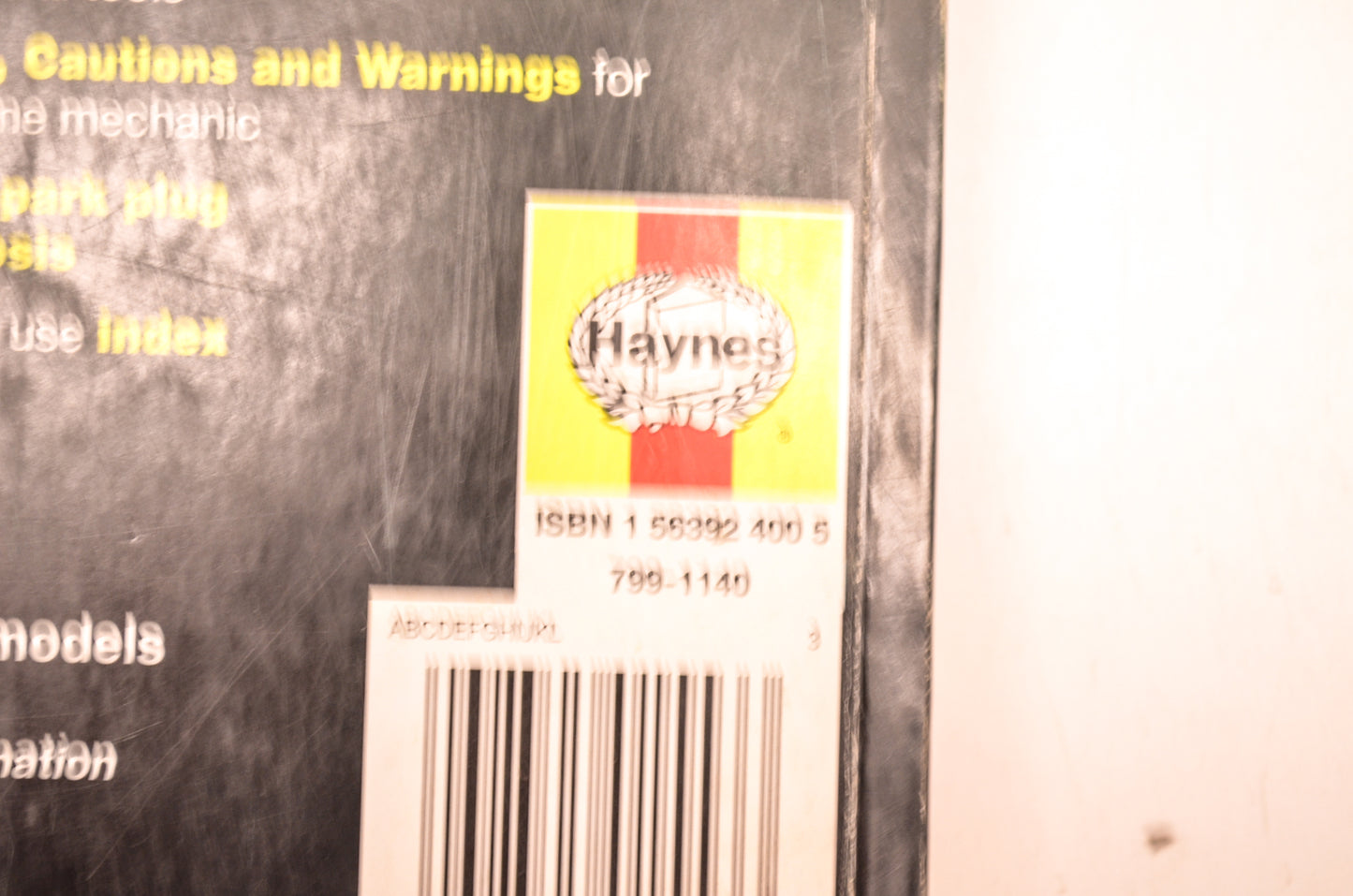 Haynes 1563924005 Service Repair Manual 84-00 Jeep Cherokee Wagoneer Comanche