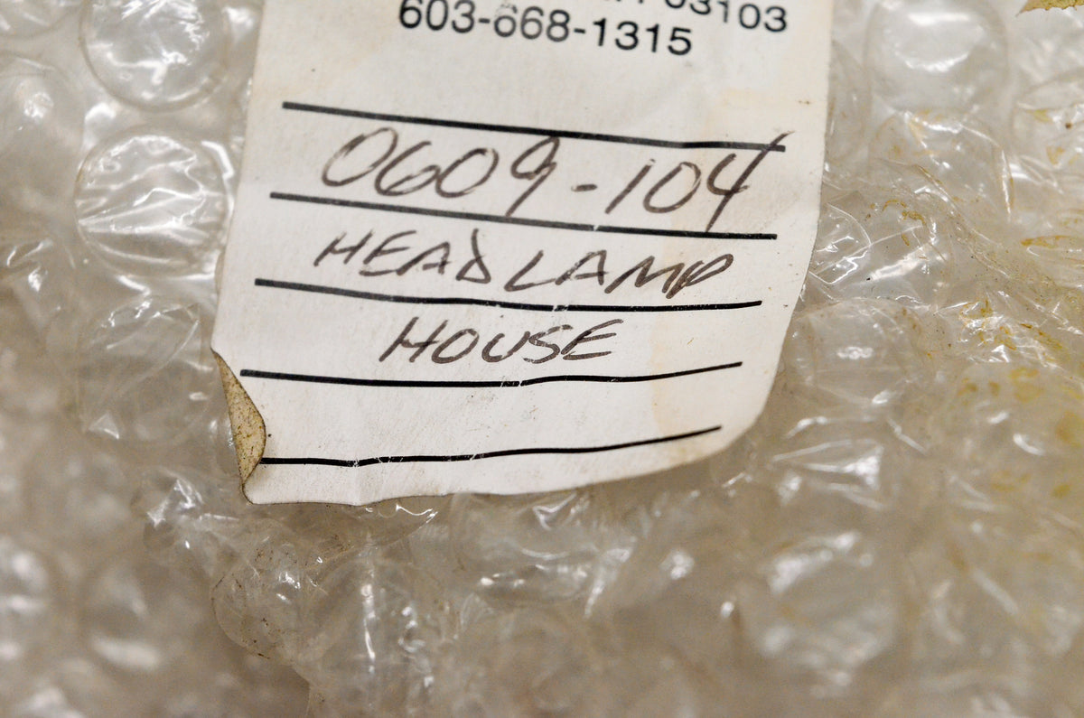 OEM Arctic Cat 0609-104 Sloped Headlamp NOS