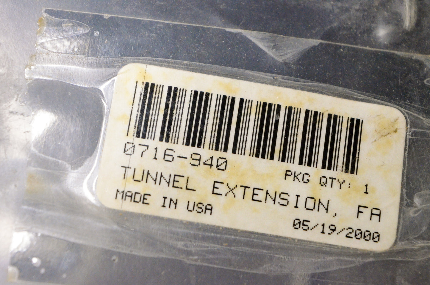 OEM Arctic Cat 0716-940 Front Tunnel Extension NOS