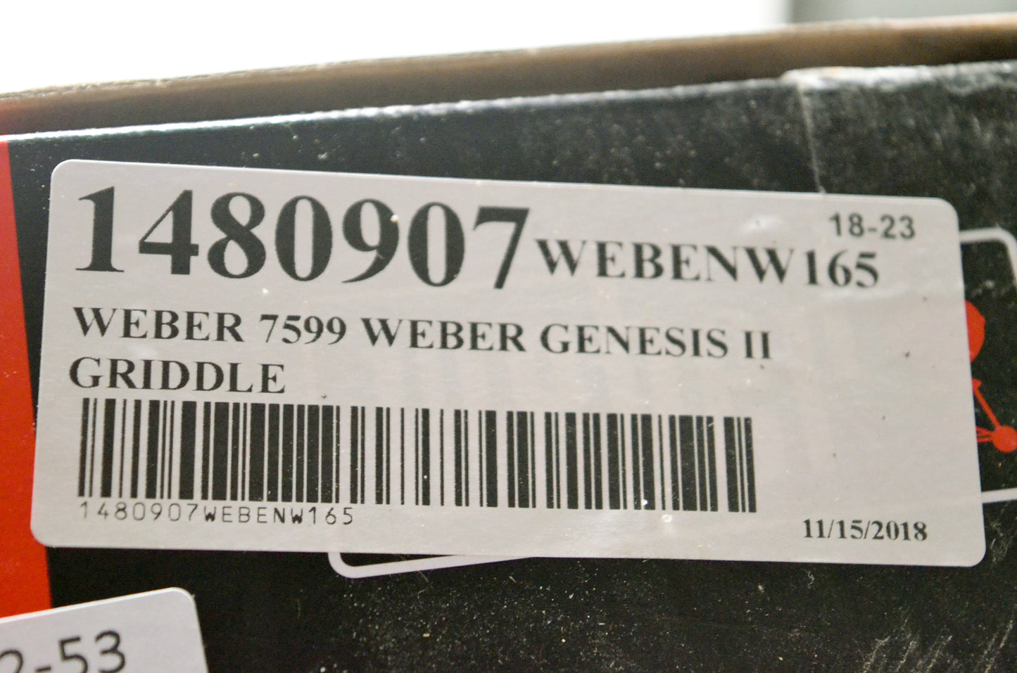 Weber 7599 Genesis II Griddle NOS