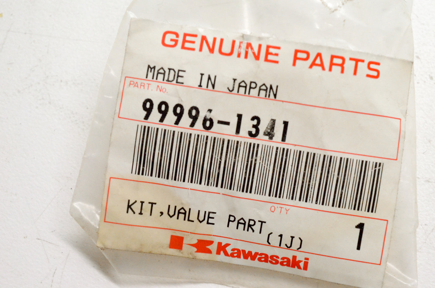 OEM Kawasaki 99996-1341 Valve Kit NOS