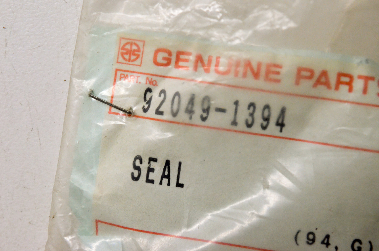 OEM Kawasaki 92049-1394 Front Fork Oil Seal NOS