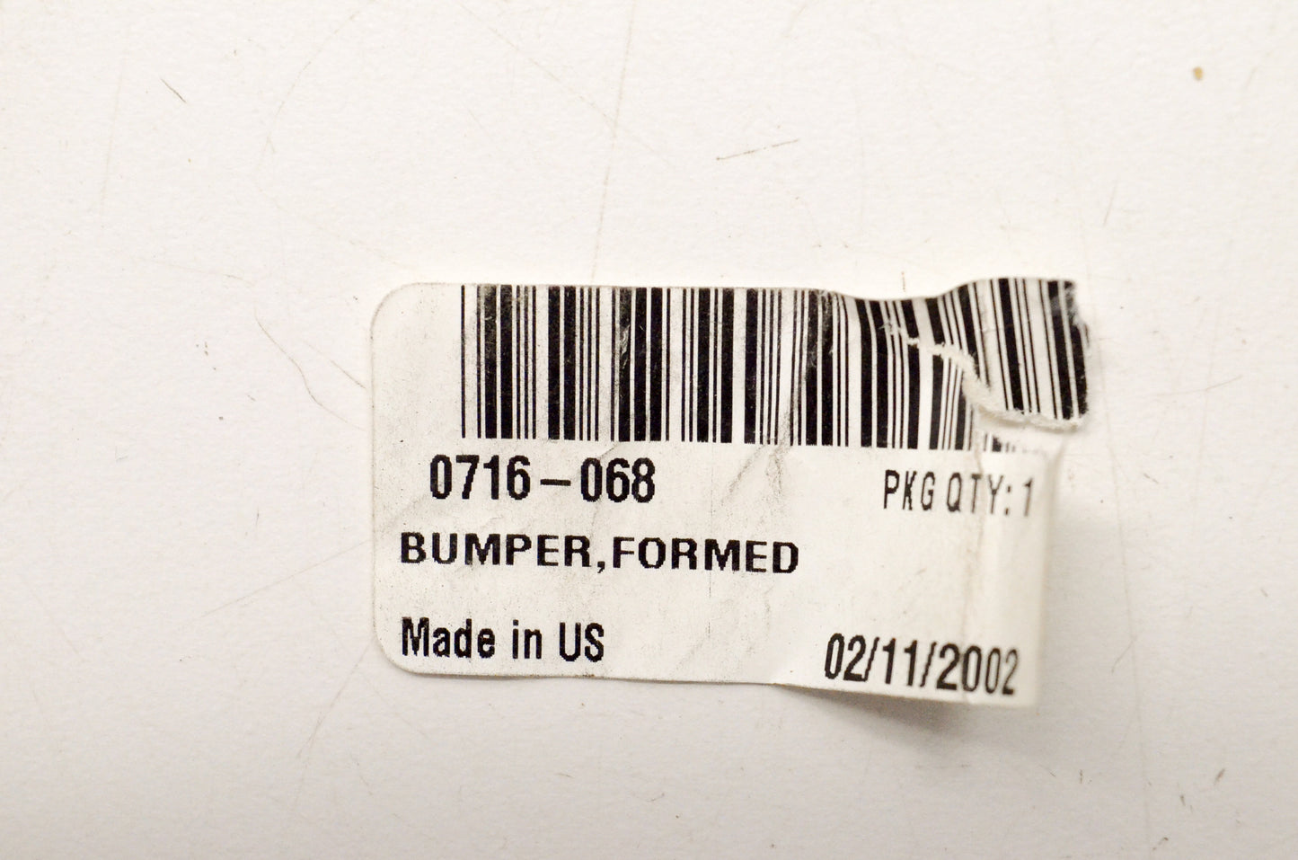 OEM Arctic Cat 0716-068 Formed Bumper NOS
