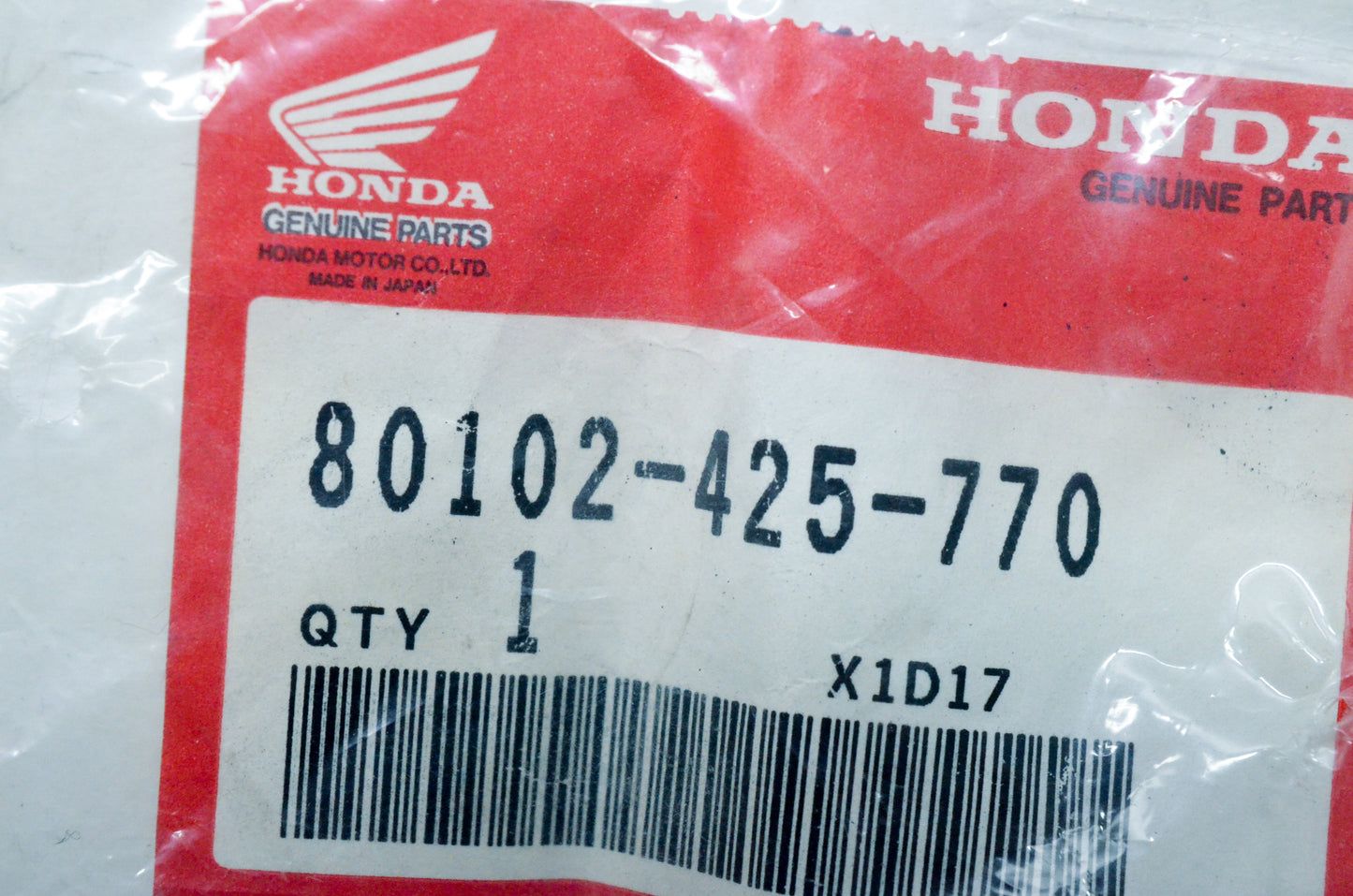 OEM Honda 80102-425-770 Grommet NOS