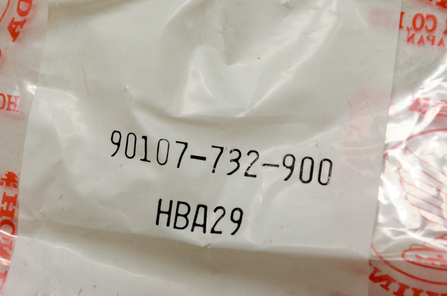 OEM Honda 90107-732-900 L Bolt 8x22 NOS