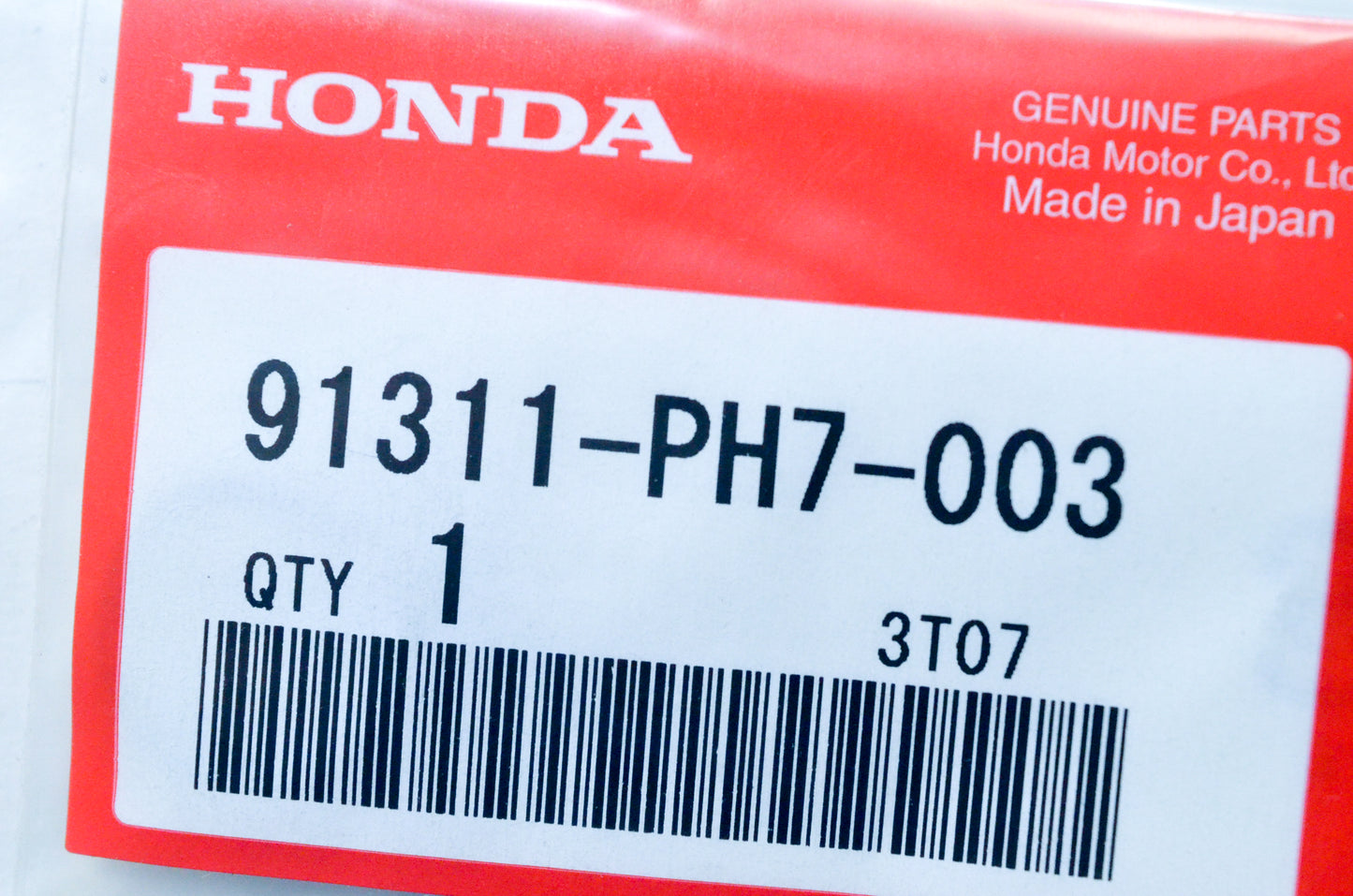 OEM Honda 91311-PH7-003 13.8X2.4 O-Ring Qty 2 NOS
