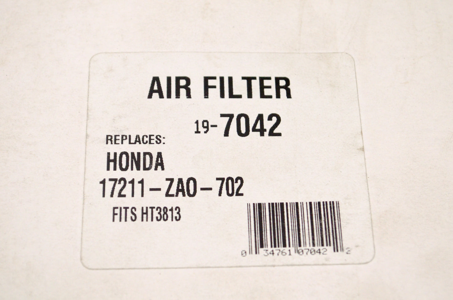Rotary 19-7042 Air Filter NOS