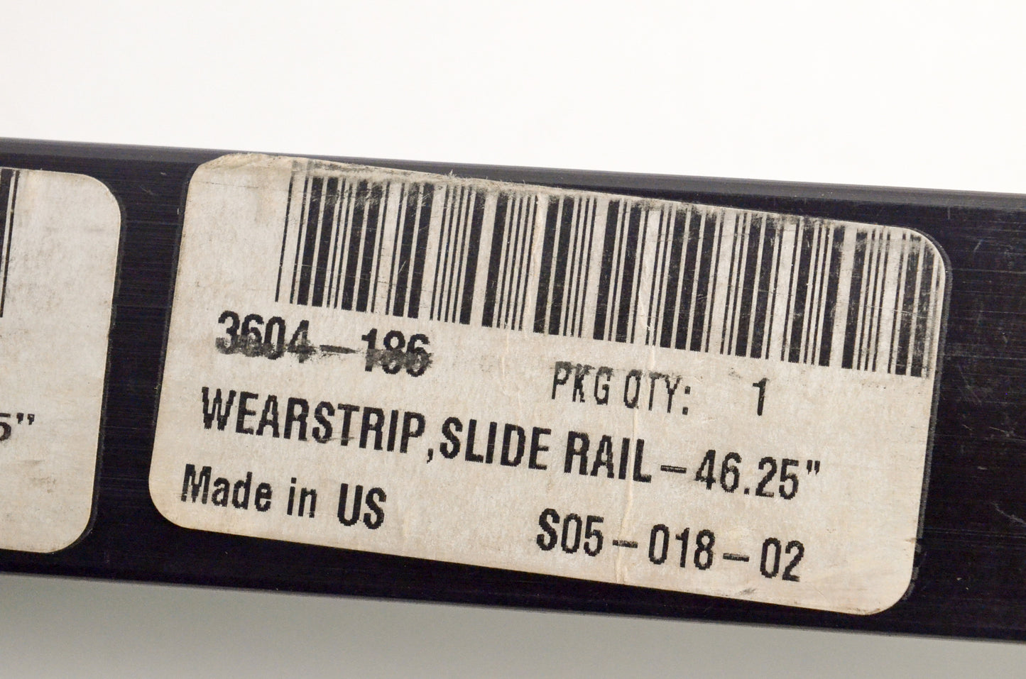 OEM Arctic Cat 3604-186 Slide Rail Wearstrip 46.25" NOS