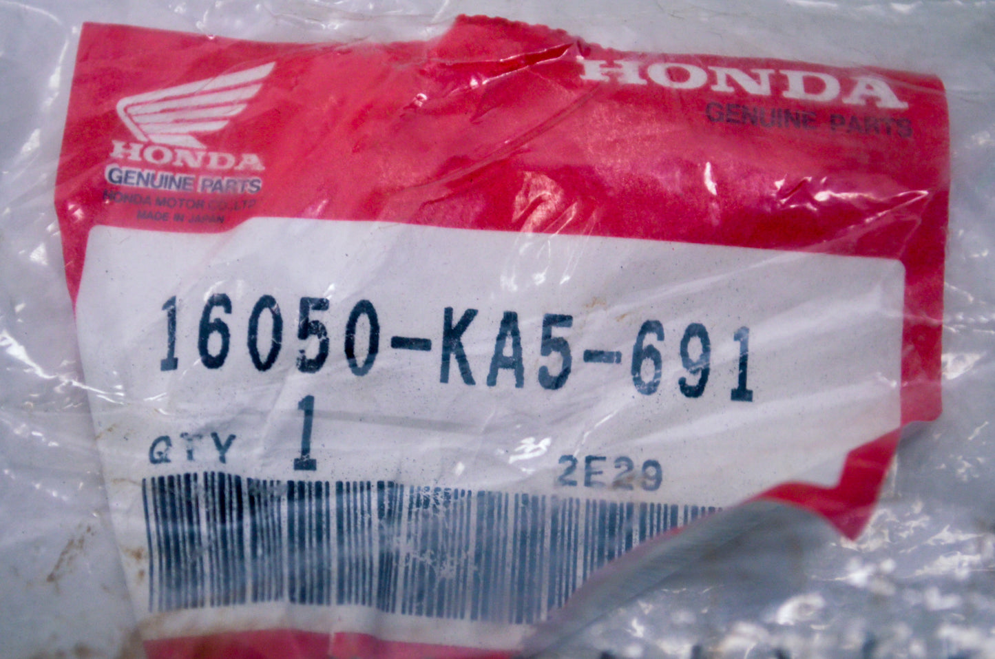 OEM Honda 16050-KA5-691 Throttle Valve Spring NOS