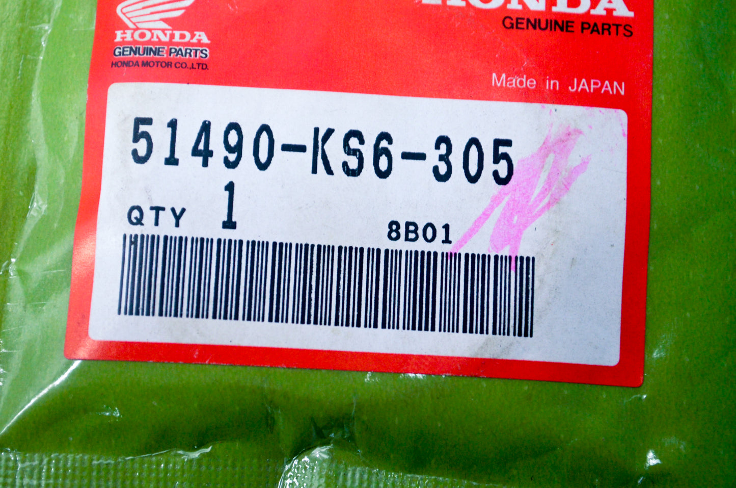 OEM Honda 51490-KS6-305 Fork Seal Set NOS