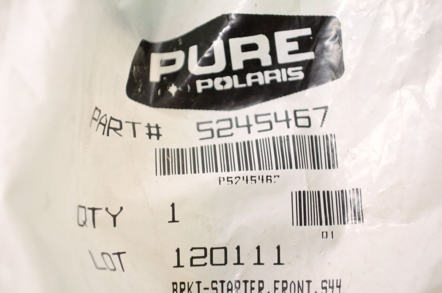 OEM Polaris 5245467 Front Starter Bracket NOS