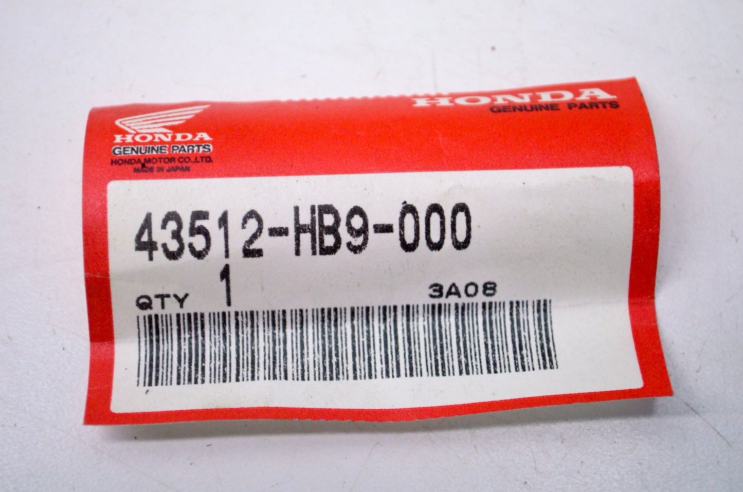 OEM Honda 43512-HB9-000 Master Cylinder Reservoir Hose NOS