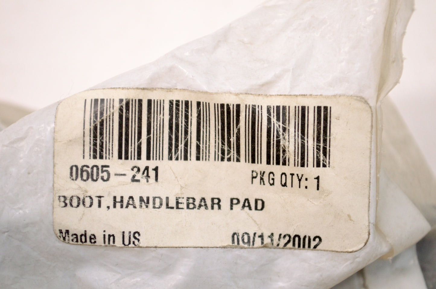 OEM Arctic Cat 0605-241 Handlebar Pad Boot NOS