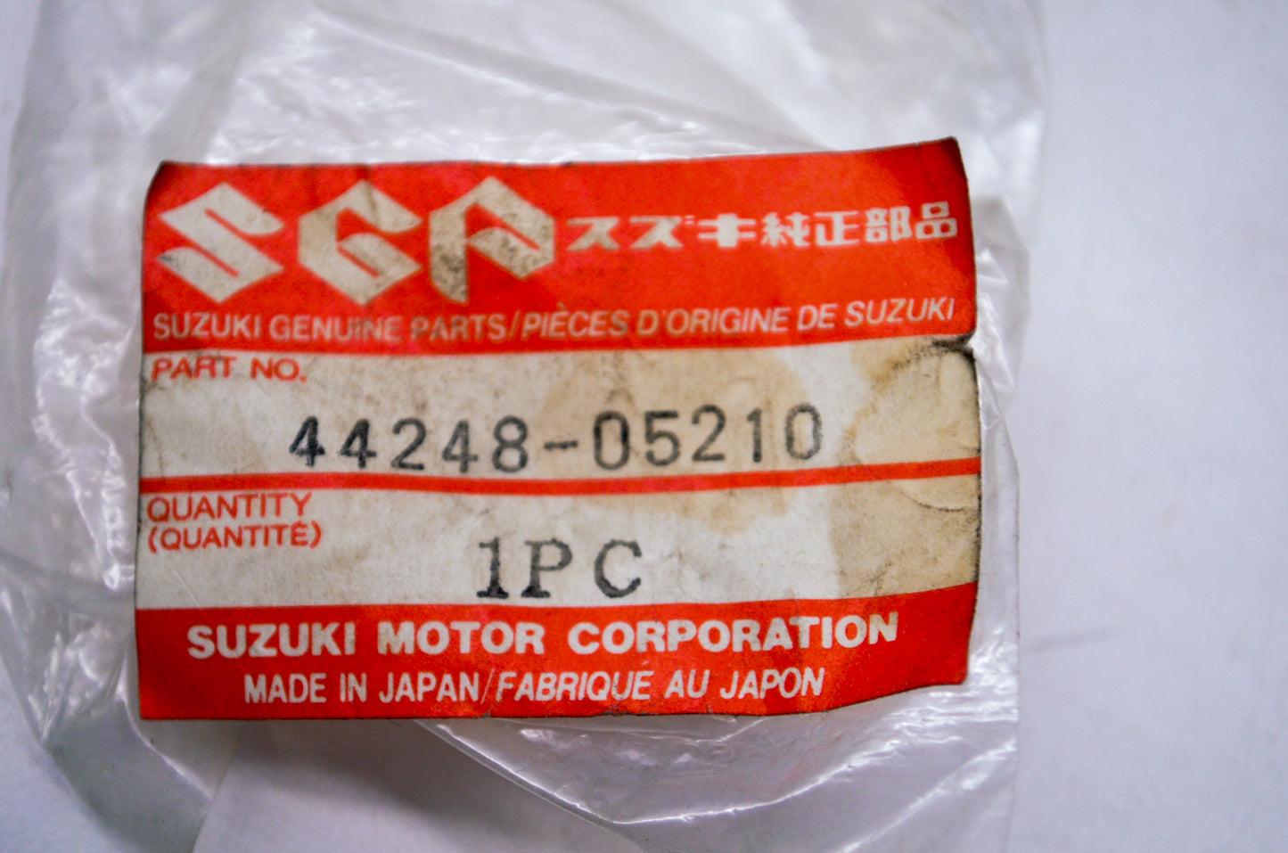 OEM Suzuki 44248-05210 Fuel Tank Gasket NOS