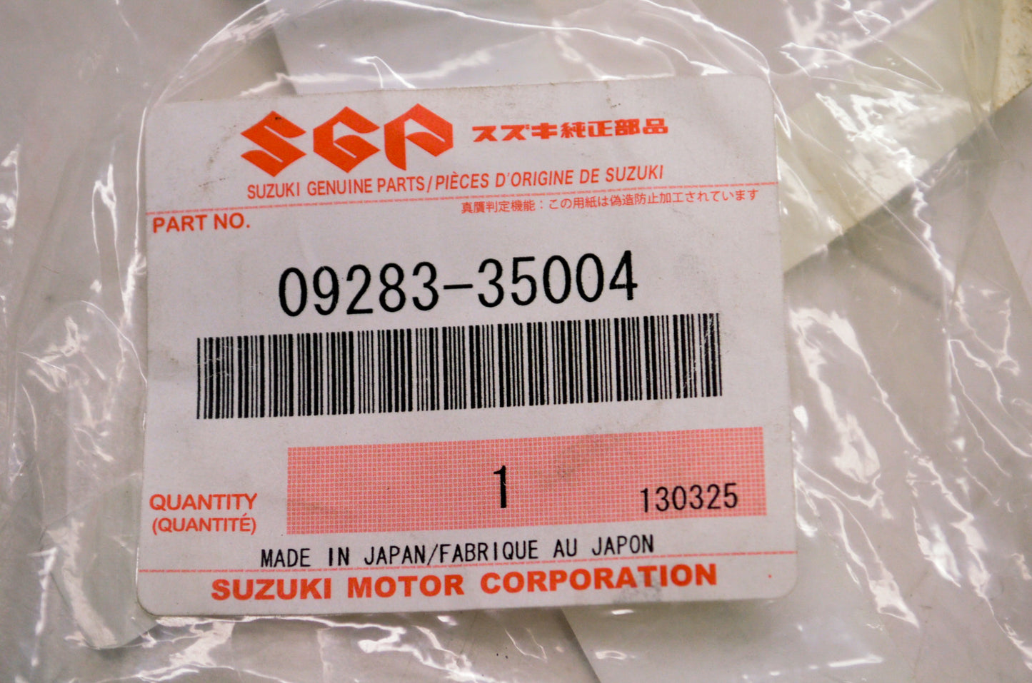 OEM Suzuki 09283-35004 Crank Oil Seal NOS