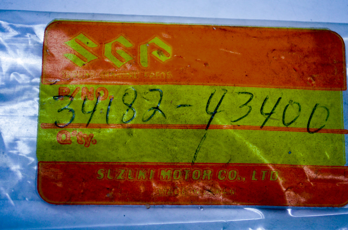 OEM Suzuki 34182-43400 Tach Plate NOS