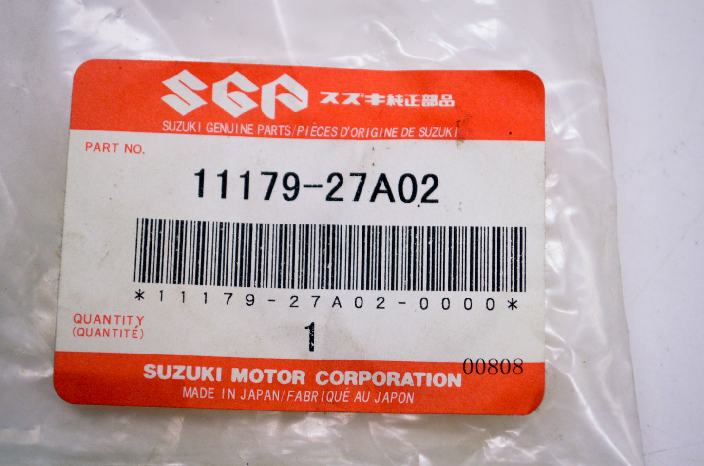 OEM Suzuki 11179-27A02 Head Cover Gasket NOS