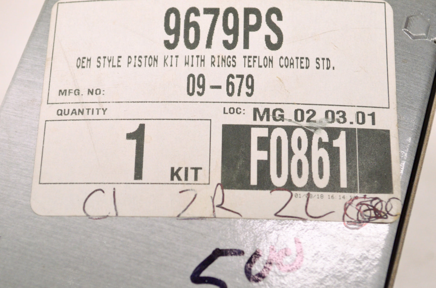 SPI 9679PS T-MOLY Piston kit NOS