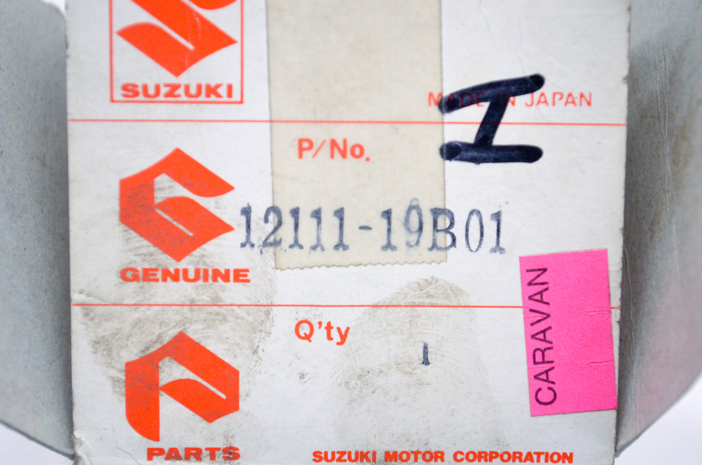 OEM Suzuki 12111-19B01 Piston NOS