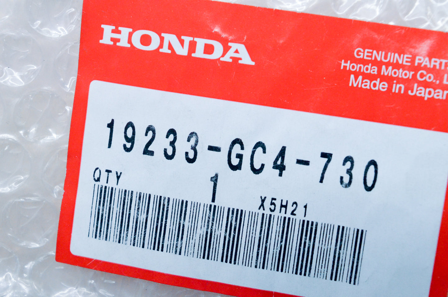 OEM Honda 19233-GC4-730 Water Pump Drive Gear 20T NOS