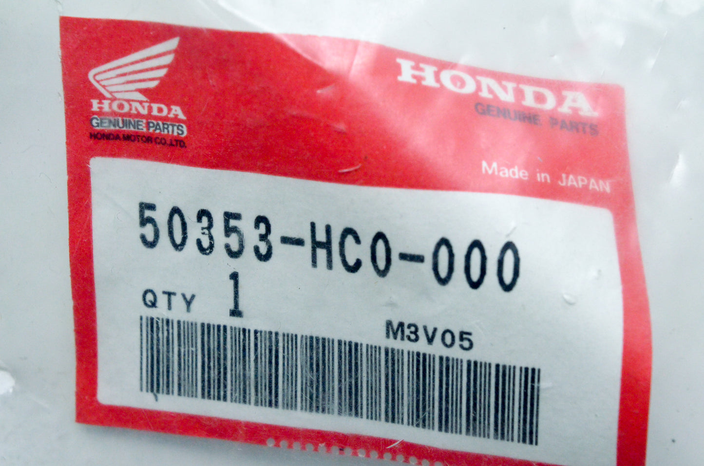 OEM Honda 50353-HC0-000 LH Front Engine Hanger Plate NOS