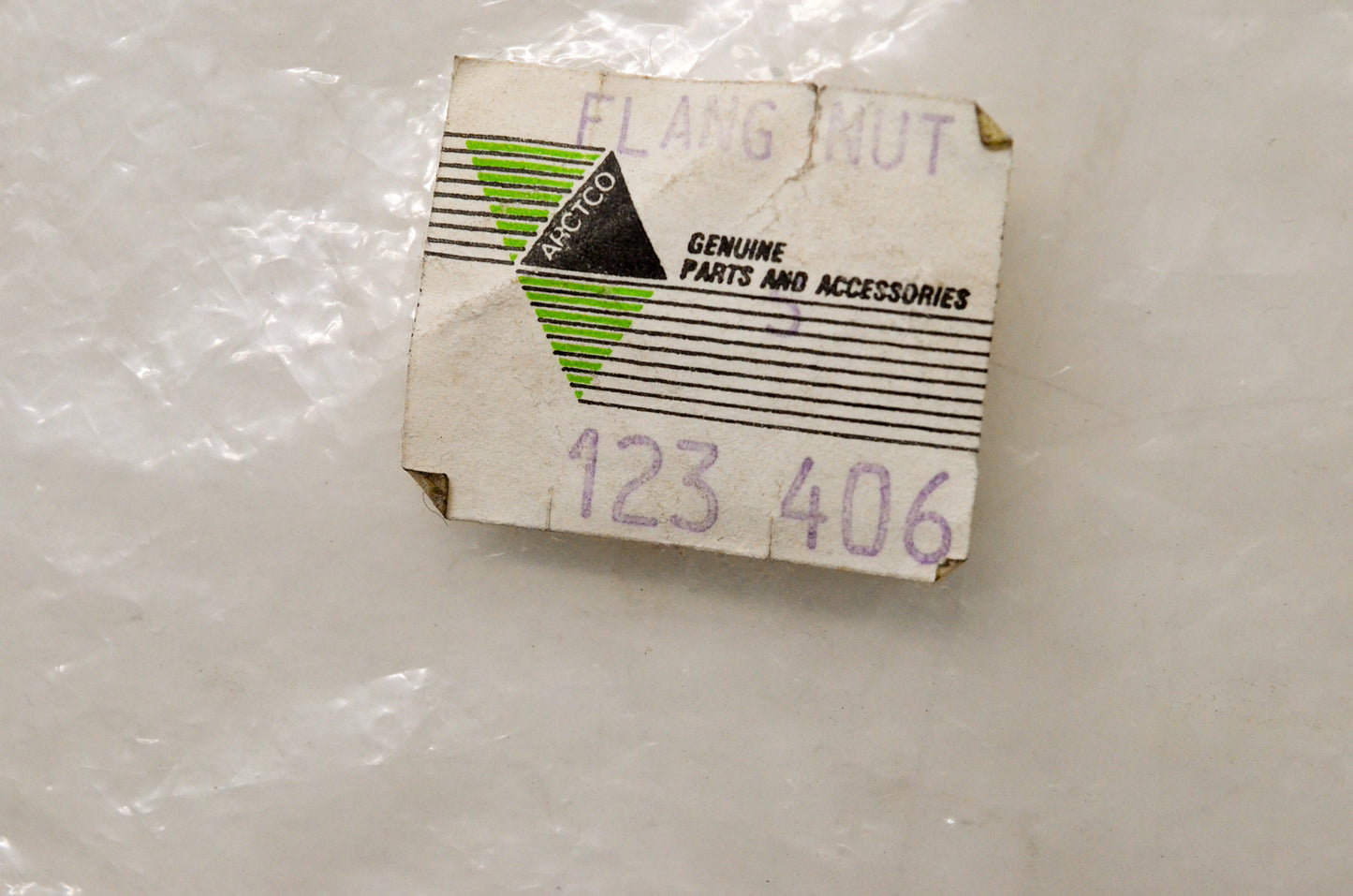 OEM Arctic Cat 0123-406 5/16-24 Flange Nuts QTY 2 NOS