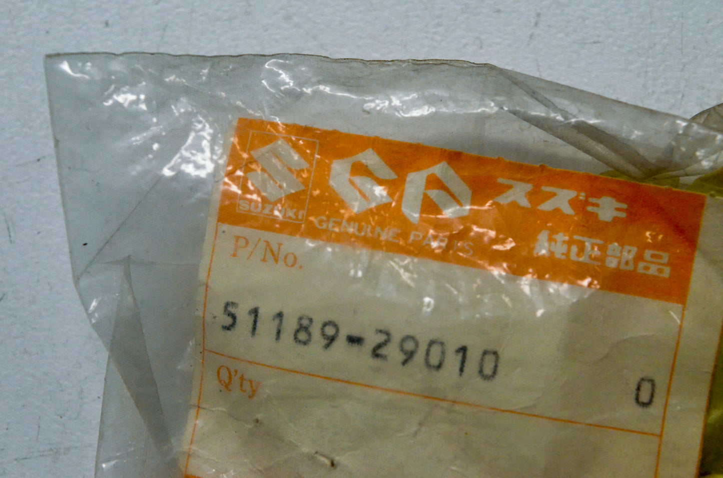 OEM Suzuki 51189-29010 Front Fork Cap NOS