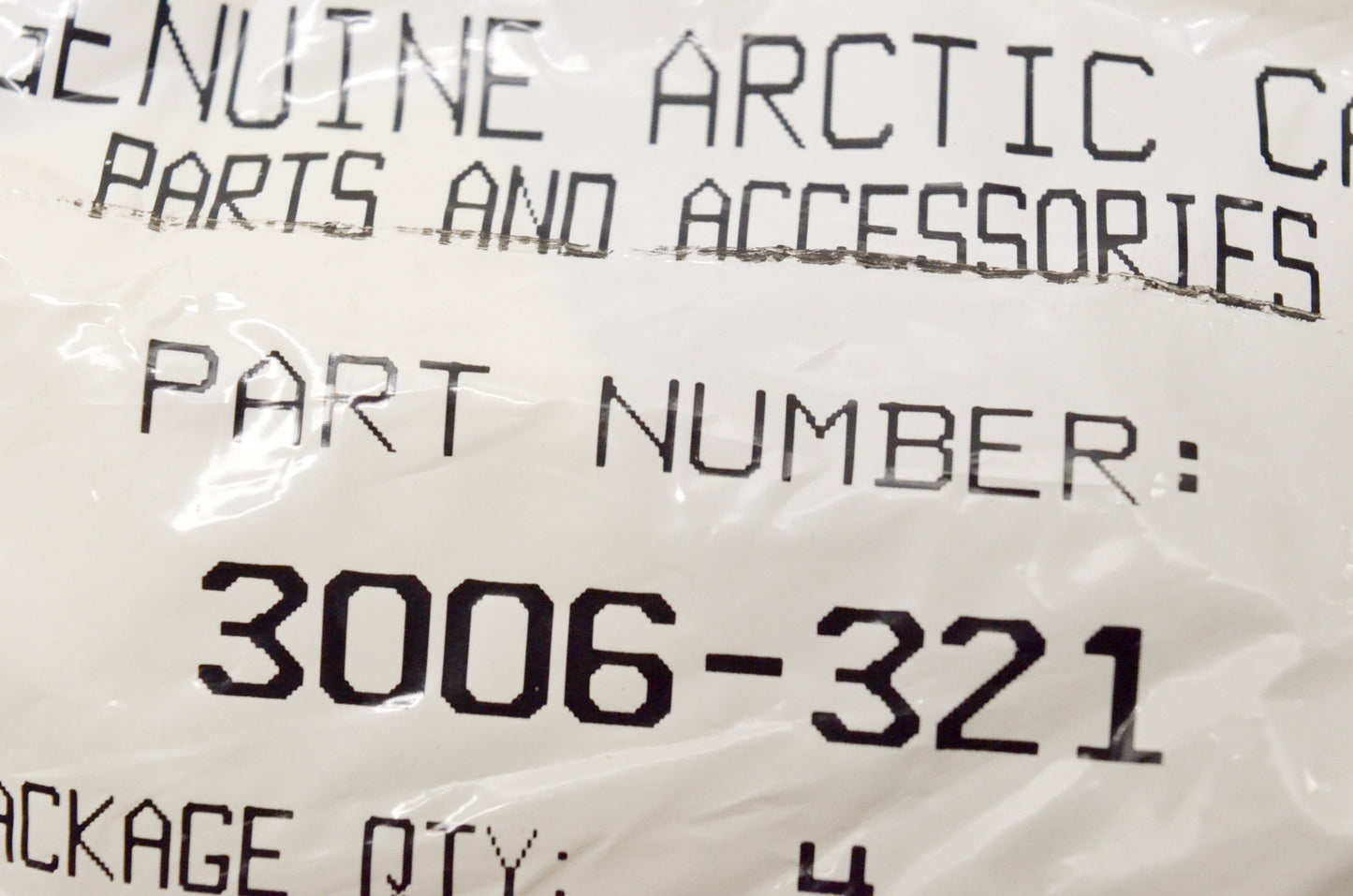 OEM Arctic Cat 3006-321 5x10 Dowel Pin NOS