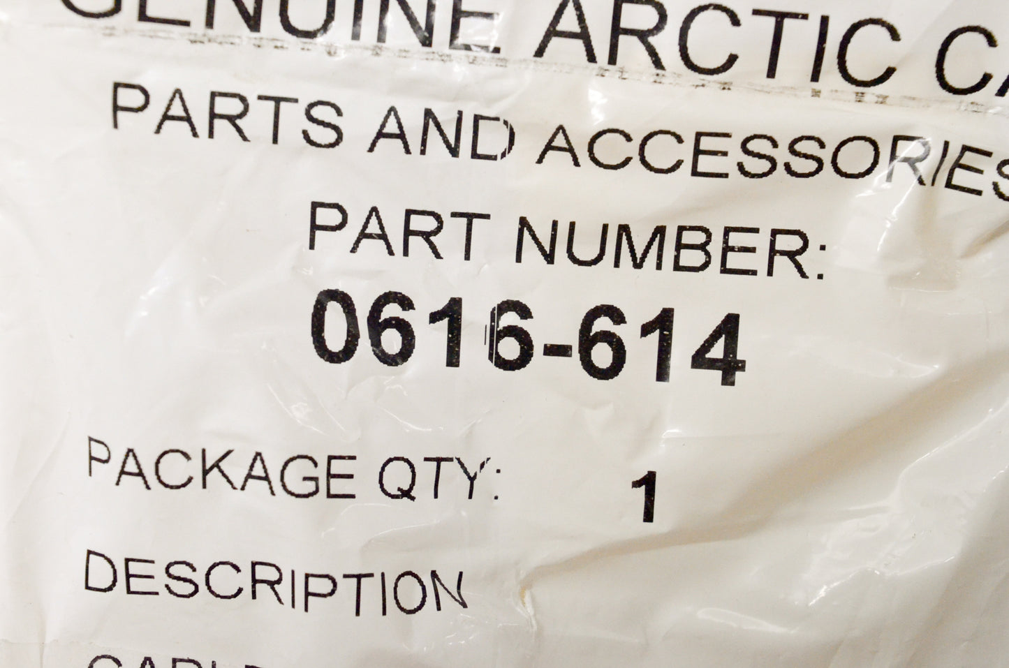 OEM Arctic Cat 0616-614 36.5 Hood Cable NOS