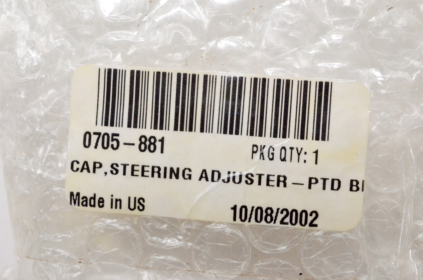 OEM Arctic Cat 0705-881 Adjuster Cap NOS