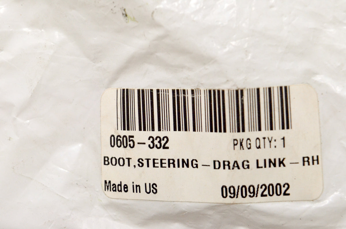 OEM Arctic Cat 0605-332 Right Hand Drag Link Steering Boot NOS