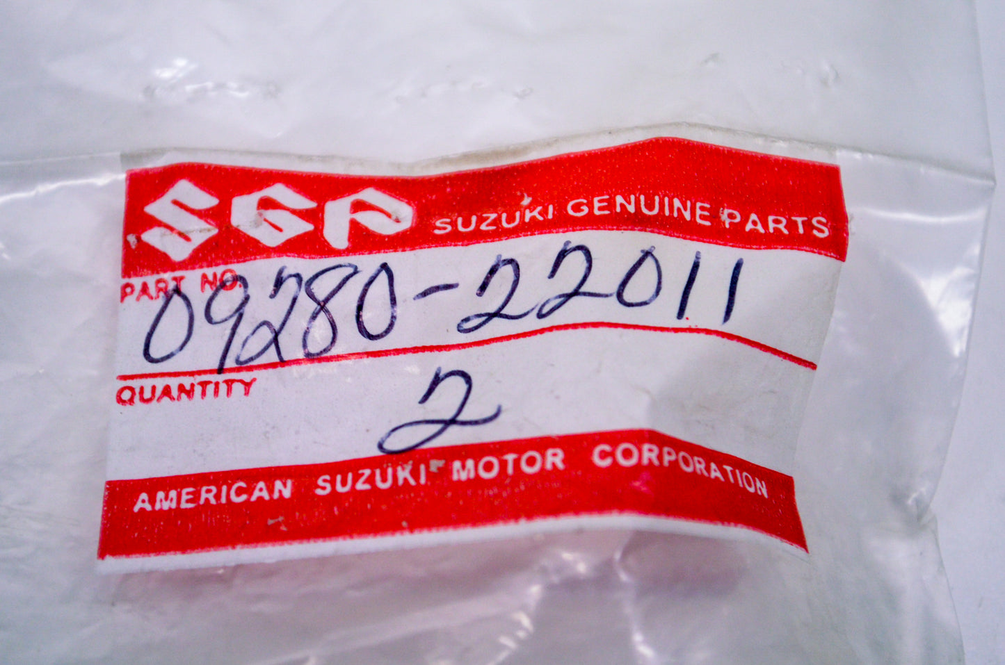 OEM Suzuki 09280-22011 O-ring NOS
