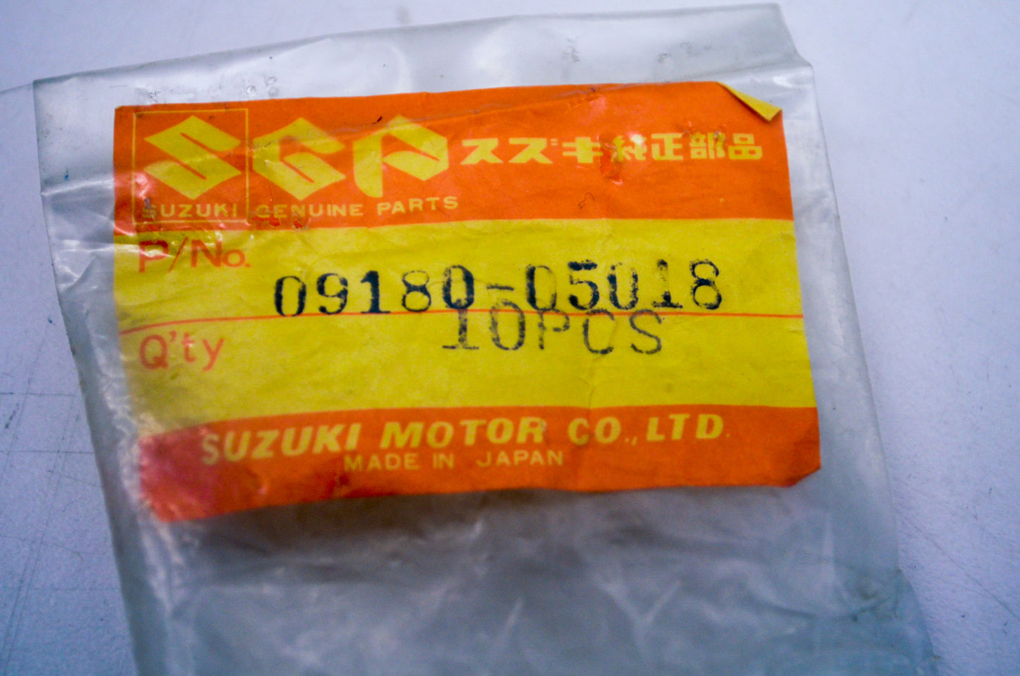 OEM Suzuki 09180-05018 Spacer 5.5x8x10 NOS