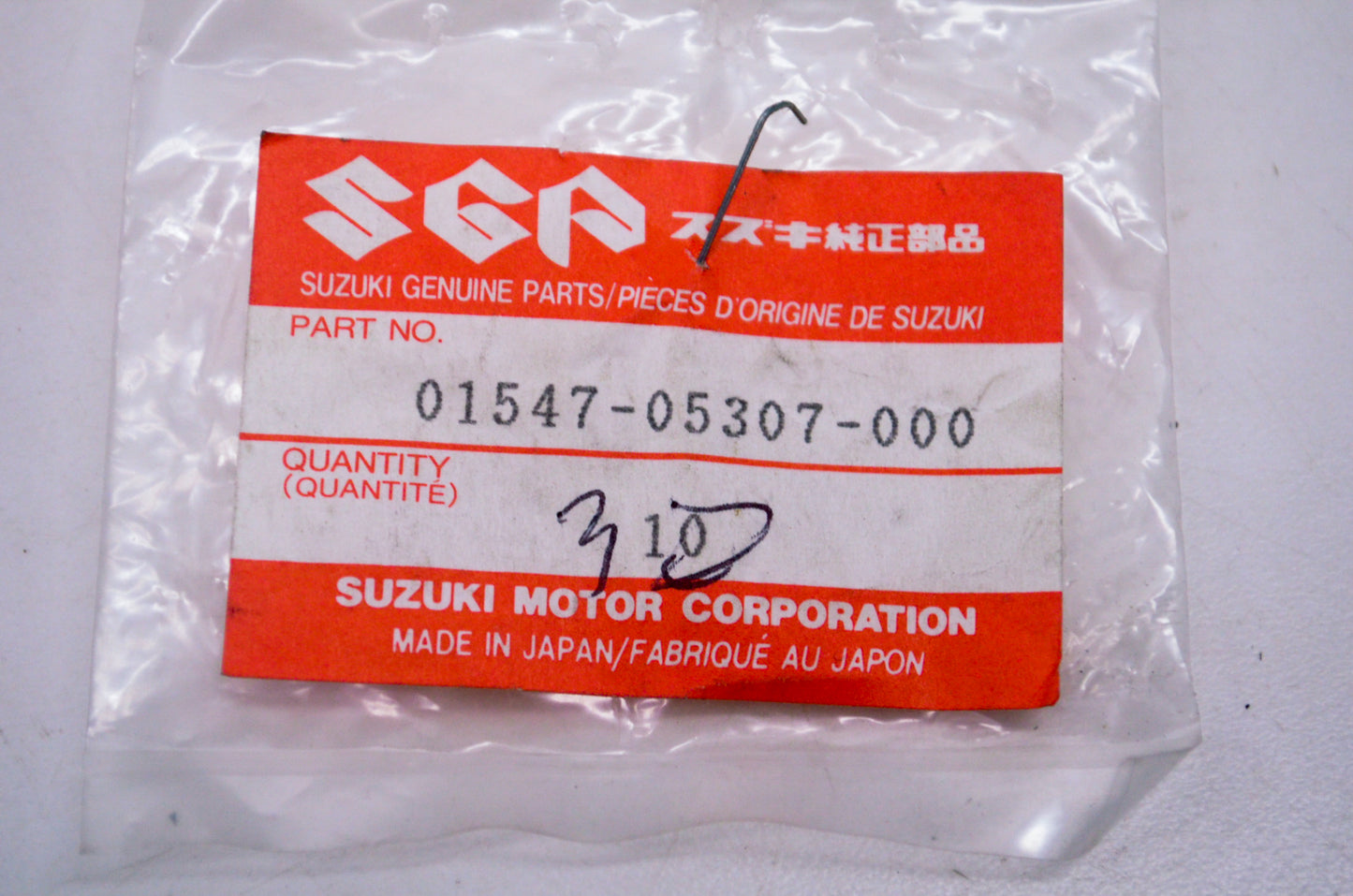 OEM Suzuki 01547-05307 Bolt 5x30 NOS