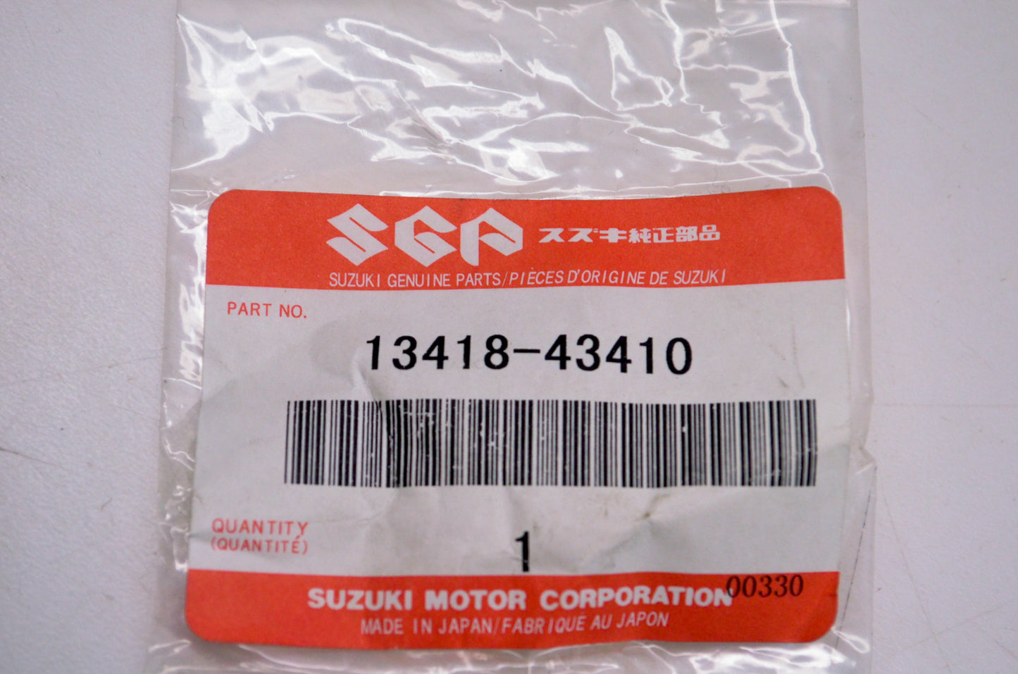 OEM Suzuki 13418-43410 Carb Choke Guide NOS