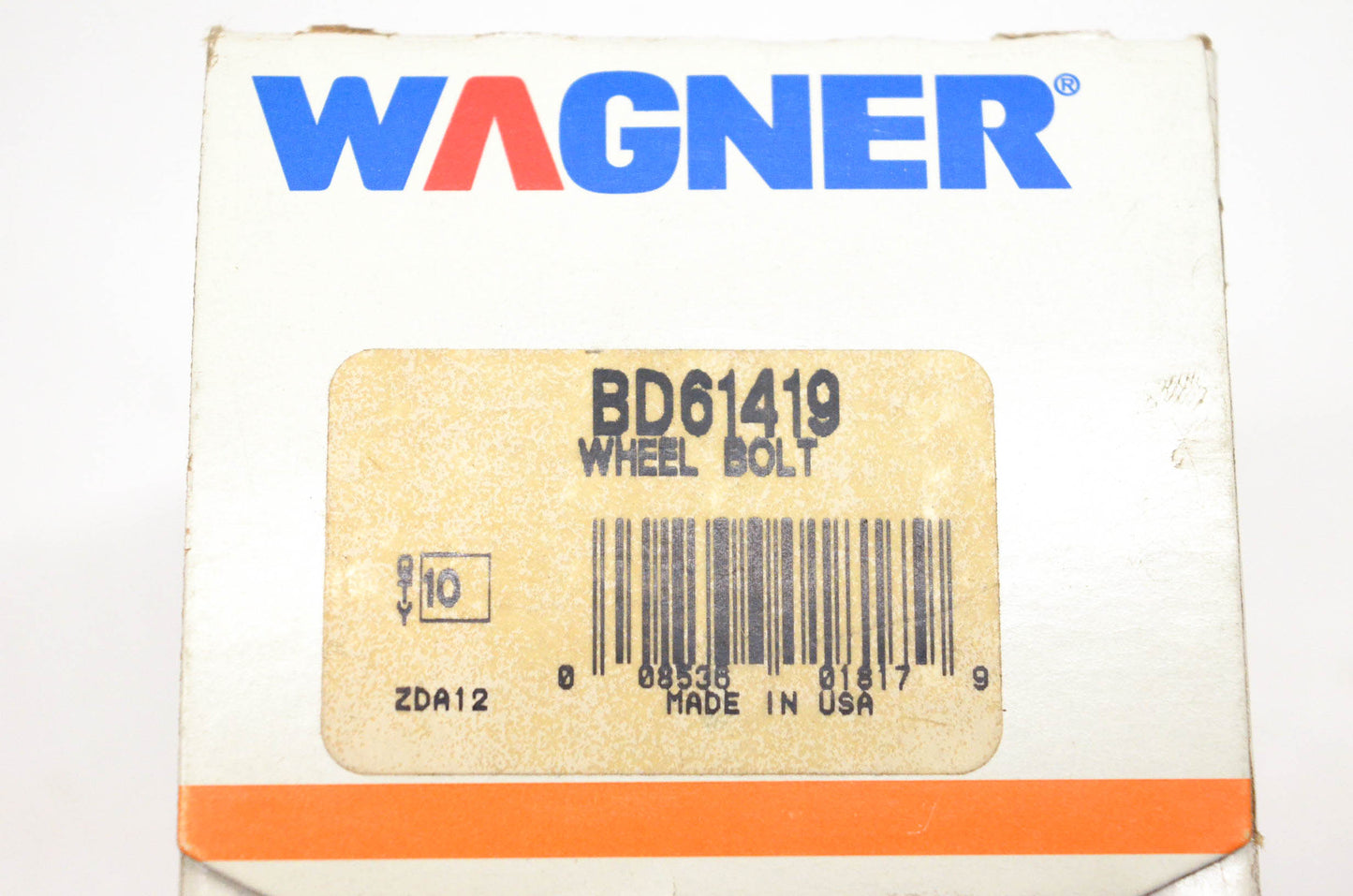 Wagner BD61419 Wheel Lug Studs Qty 10 NOS