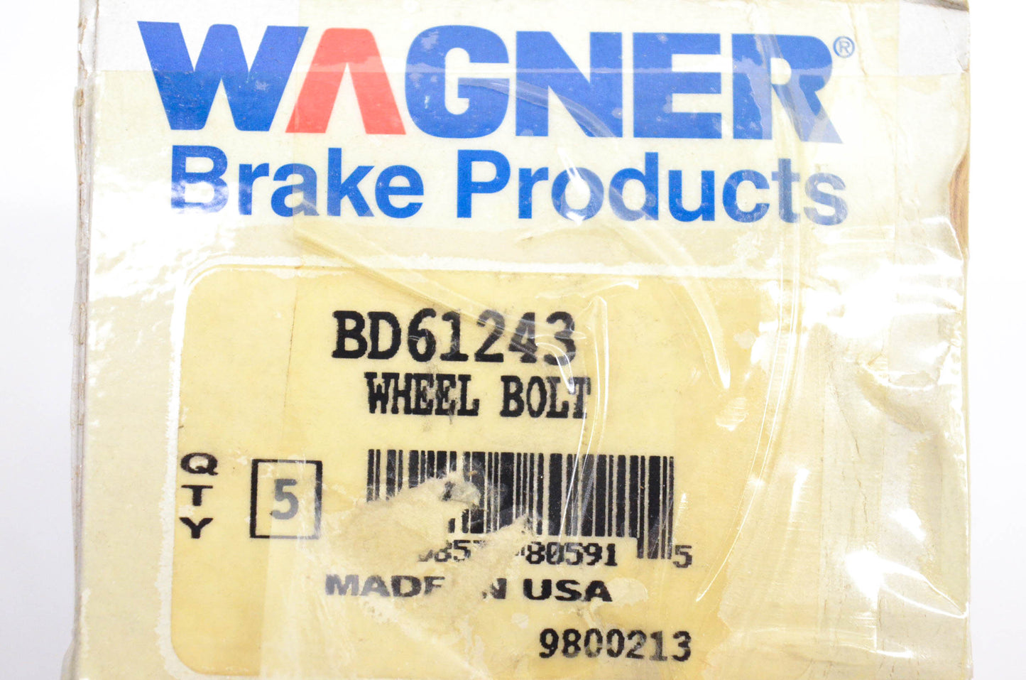 Wagner BD61243 Wheel Lug Studs Qty 5 NOS